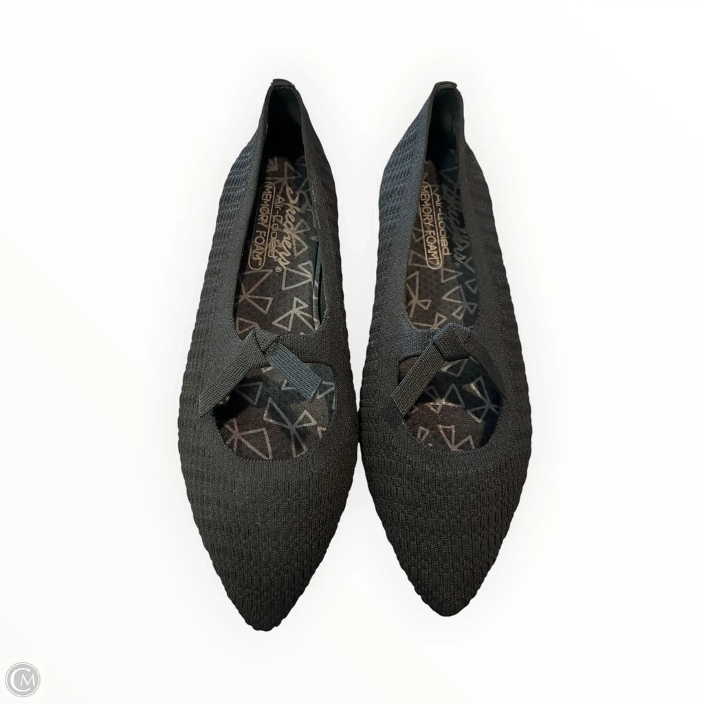 Shoes Flats By Skechers In Black, Size: 8