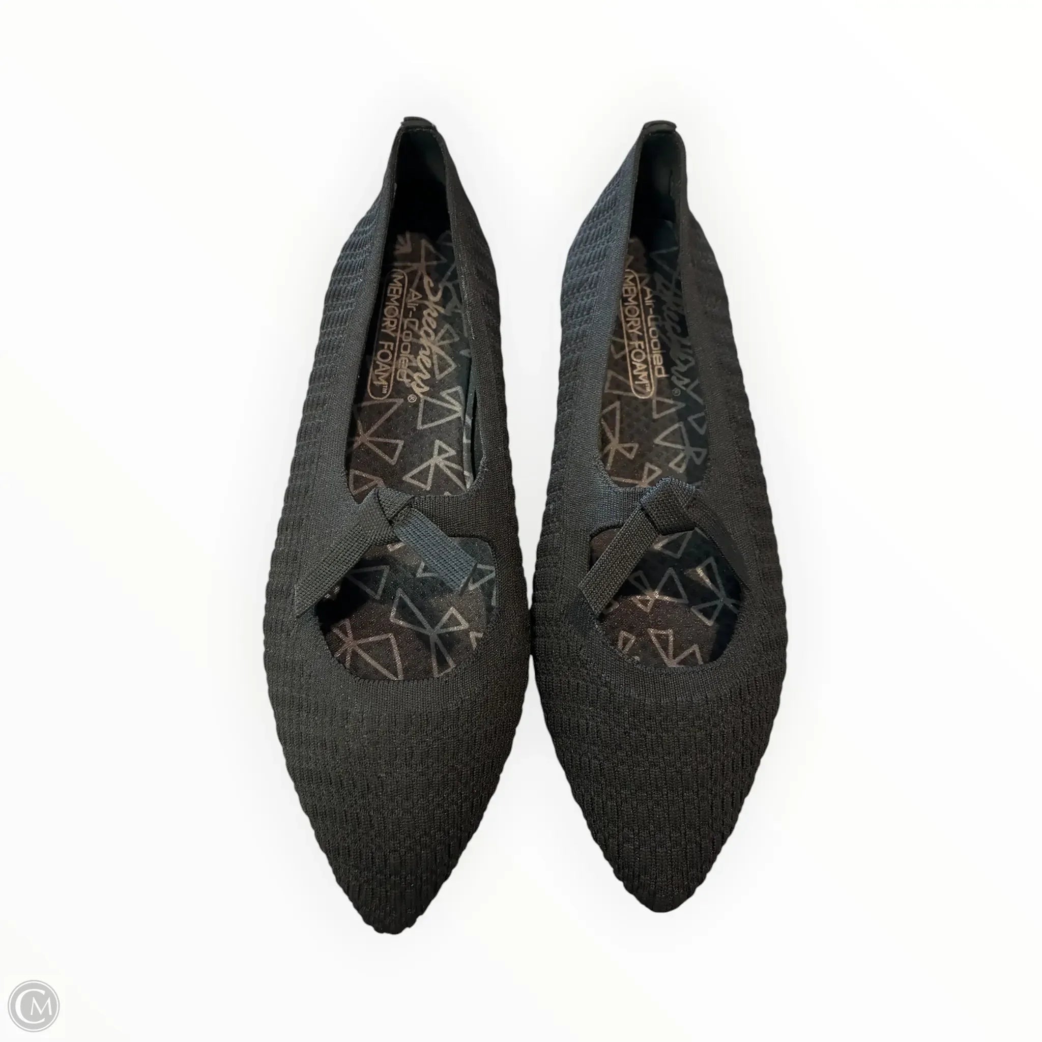 Shoes Flats By Skechers In Black, Size: 8