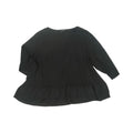 Blouse 3/4 Sleeve By J. Jill In Black, Size:4X