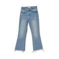 Jeans Cropped By Flying Monkey In Blue Denim, Size:0