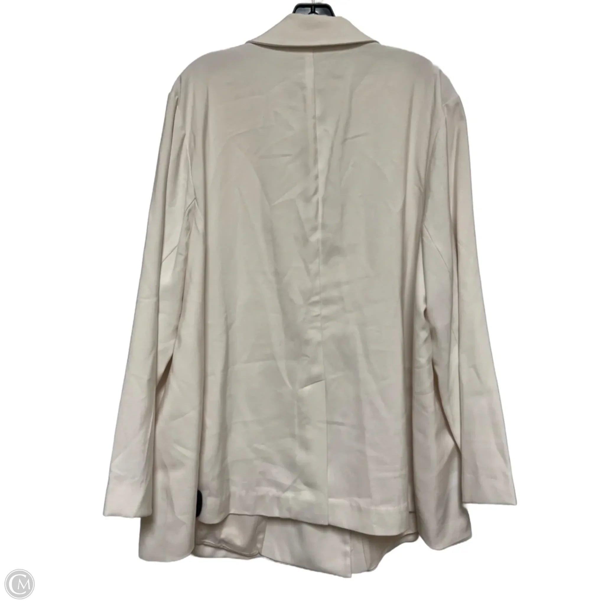 Blazer By A New Day In Cream, Size: 1x