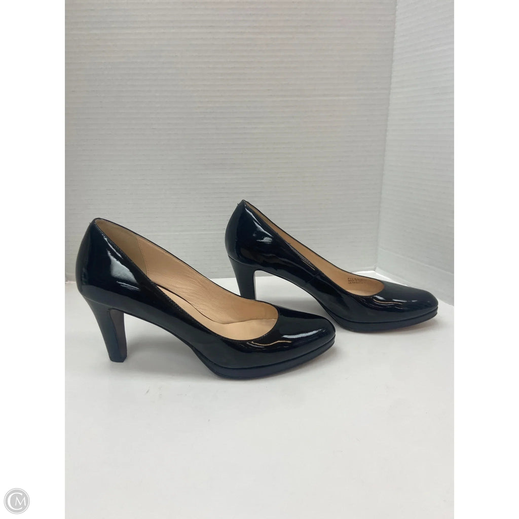 Sandals Heels Kitten By Cole-haan In Black, Size: 7.5