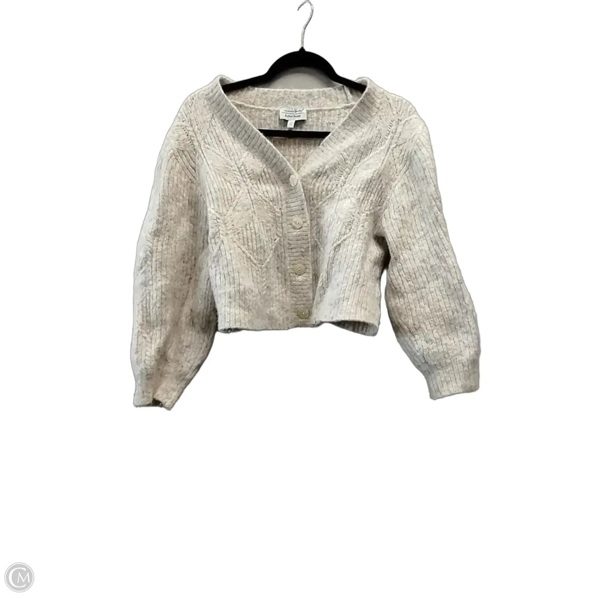 Sweater Cardigan By & Other Stories In Cream, Size: S