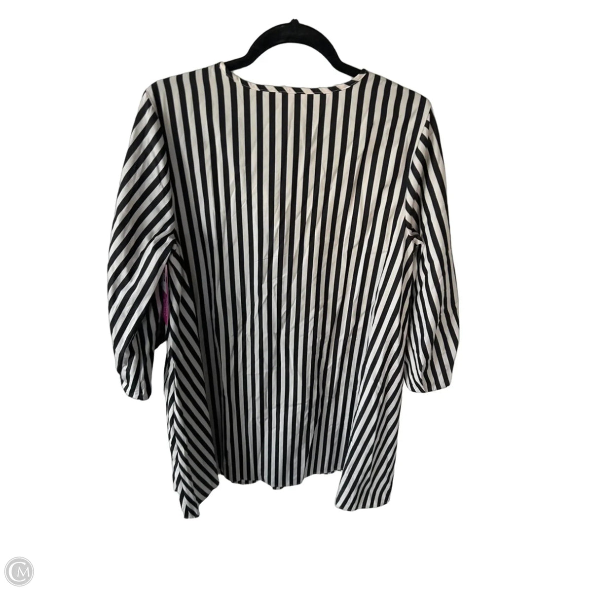 Dress Casual Short By Banana Republic In Black & Cream, Size: M