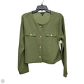 Cardigan By Ann Taylor In Green, Size: L