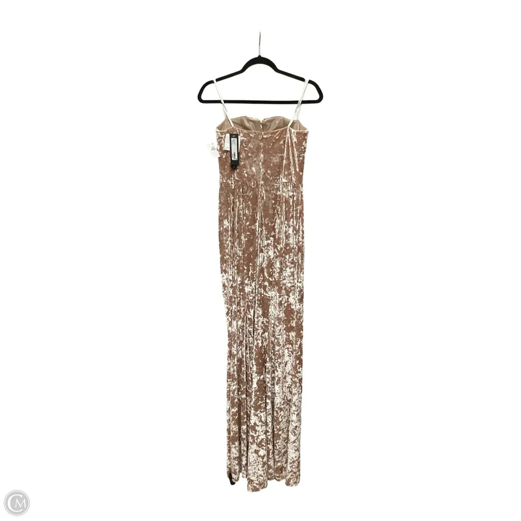 Dress Party Long By Clothes Mentor In Pink, Size: 10