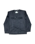 Sweatshirt Crewneck By Clothes Mentor In Black, Size:Xl