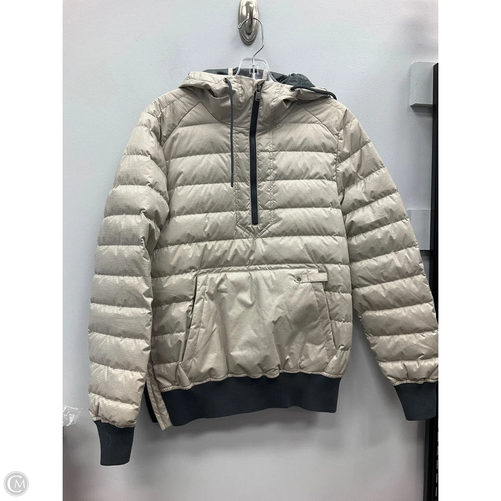 Jacket Puffer & Quilted By Prana In Cream, Size: S