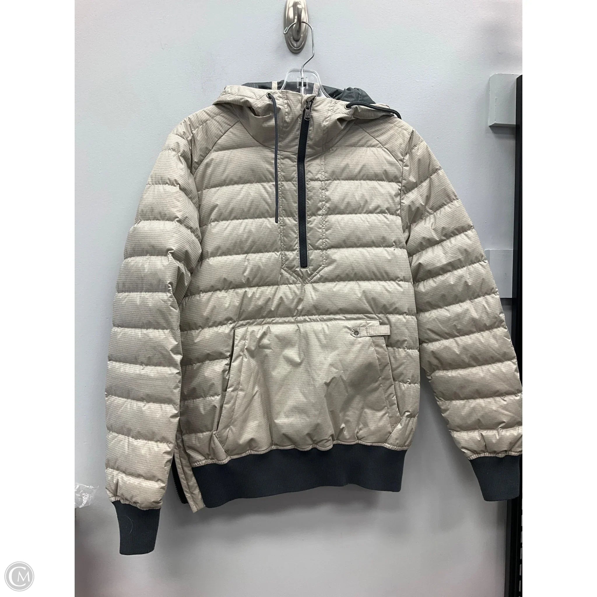 Jacket Puffer & Quilted By Prana In Cream, Size: S