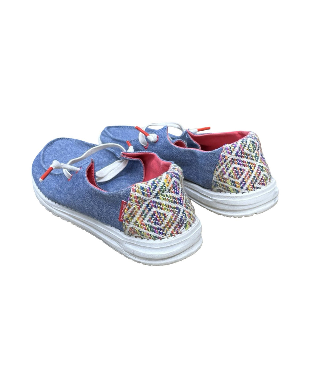 Shoes Sneakers By Hey Dude In Blue, Size:9