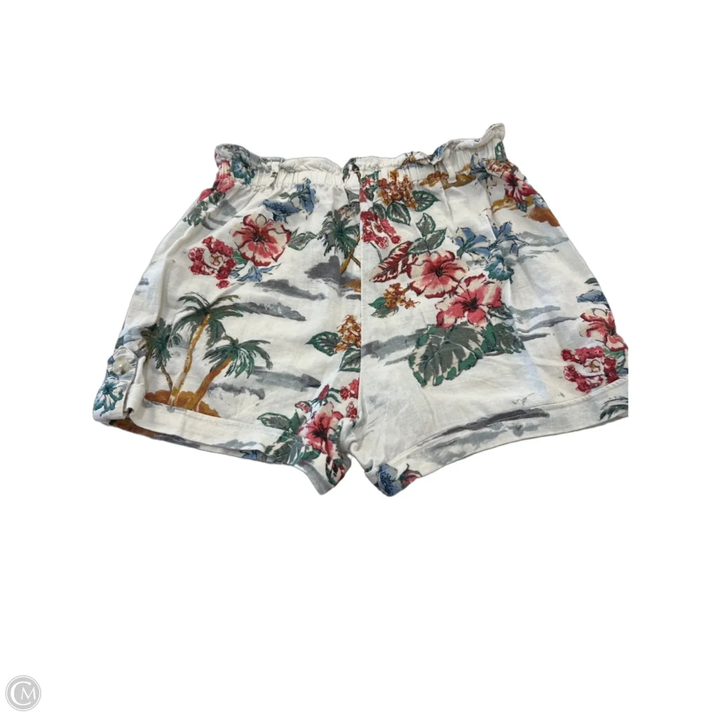 Shorts By Time And Tru In Tropical Print, Size: S