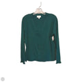 Sweater Cardigan By Candace Cameron Bure In Green, Size: S