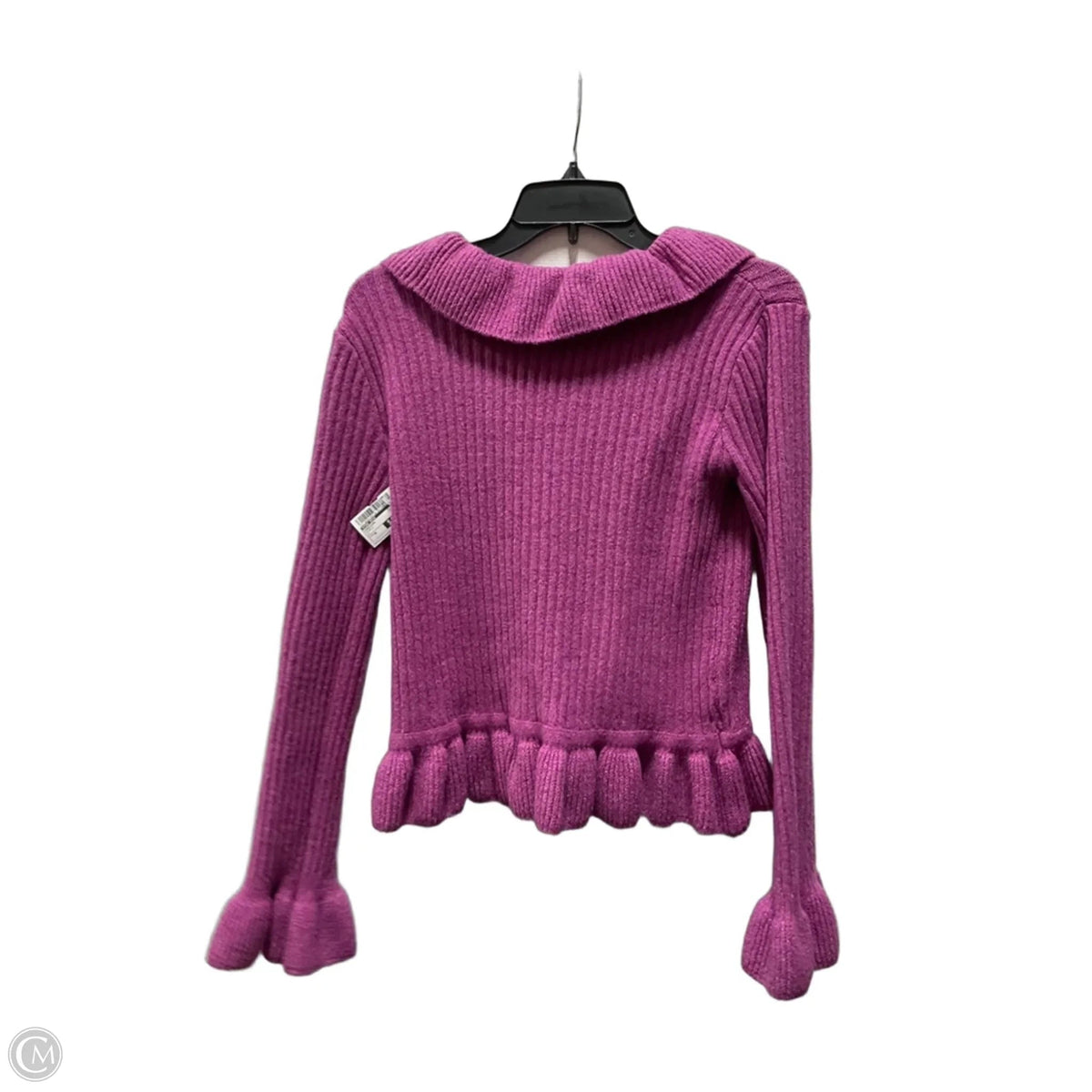 Cardigan By Pink Rose In Purple, Size: M