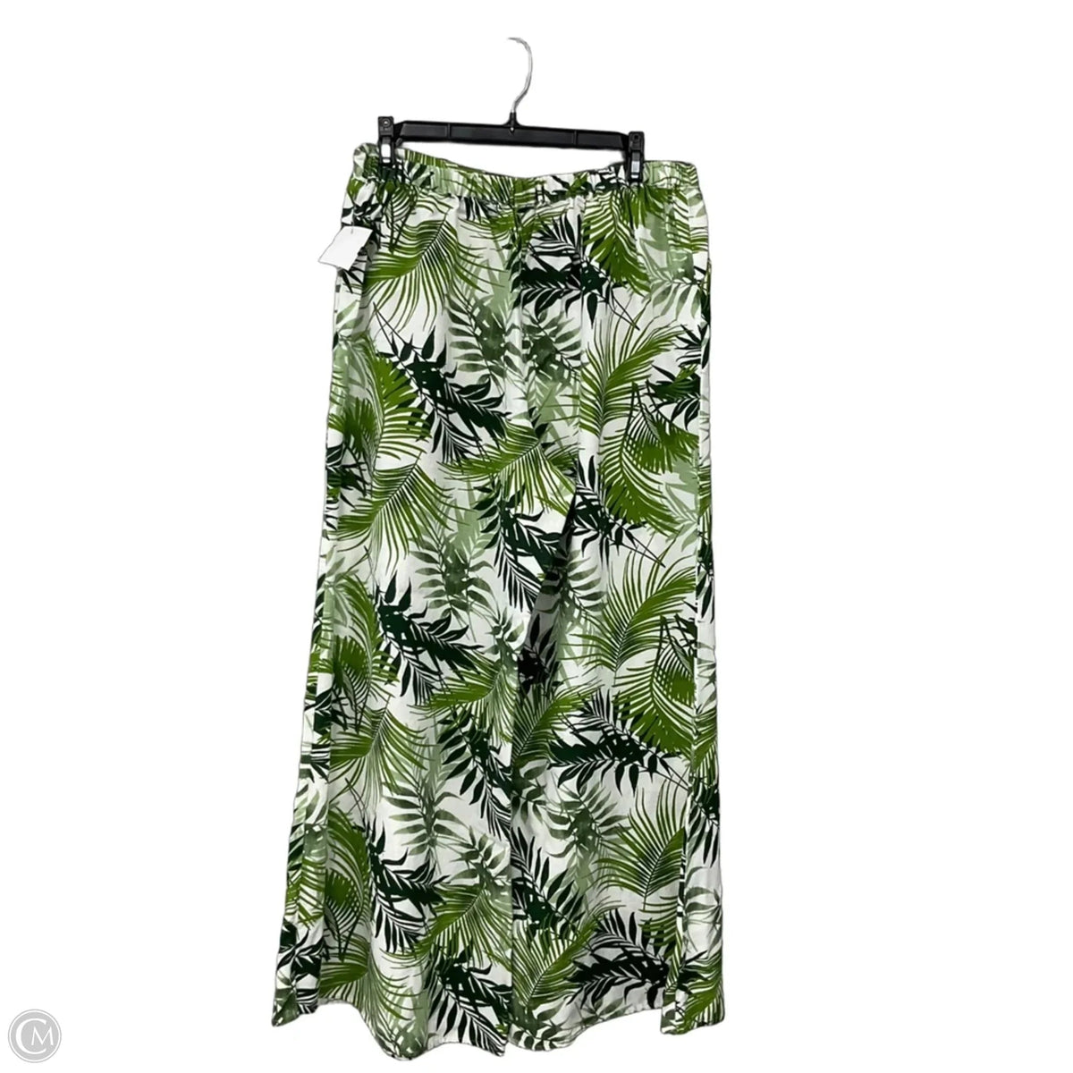 Pants Linen By Clothes Mentor In Green, Size: L