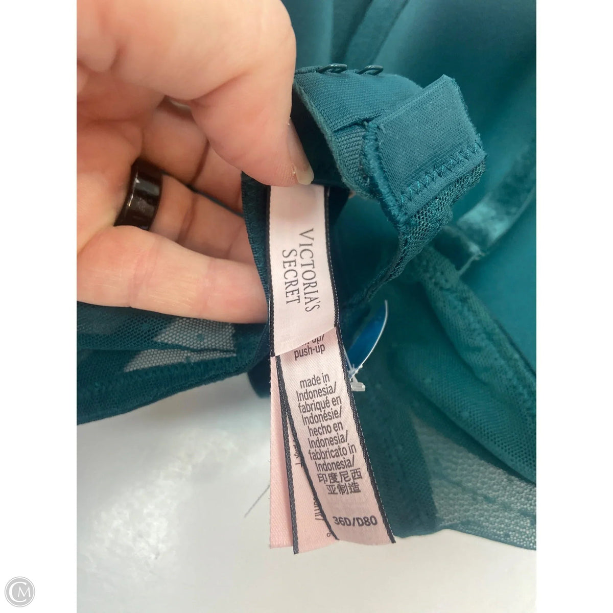 Bra By Victorias Secret In Green, Size: 0