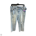 Jeans Cropped By 1822 Denim In Blue Denim, Size: 12