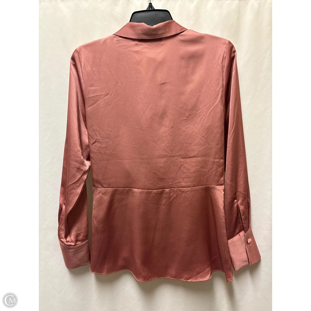 Top Long Sleeve By Catherine Malandrino In Pink, Size: S