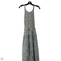 Dress Casual Maxi By Madewell In Blue & White, Size: M