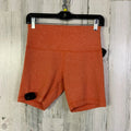 Athletic Shorts By Lululemon In Orange, Size: 8