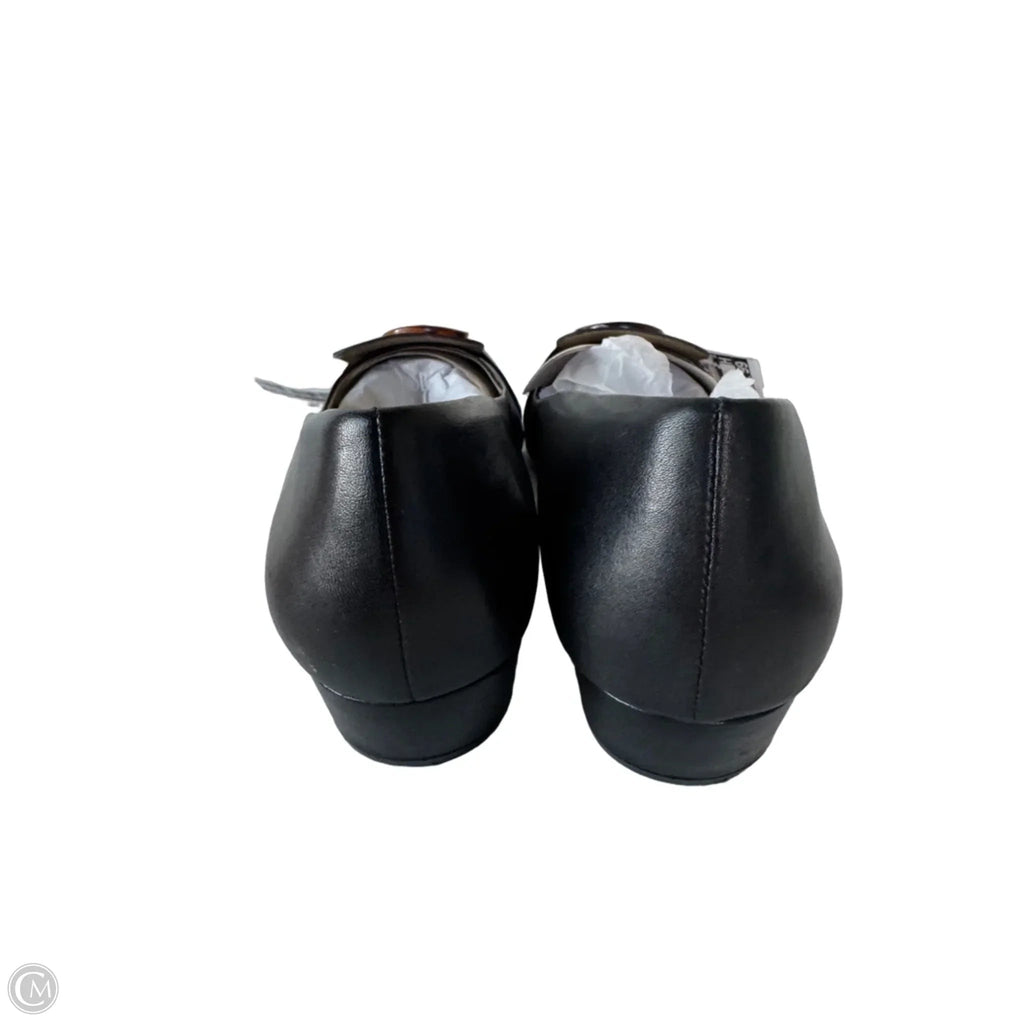 Shoes Flats By Naturalizer In Black & Brown, Size: 12