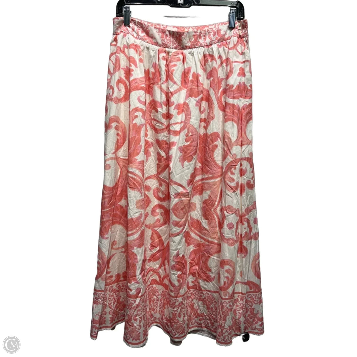 Skirt Maxi By Flying Tomato In Pink & White, Size: L
