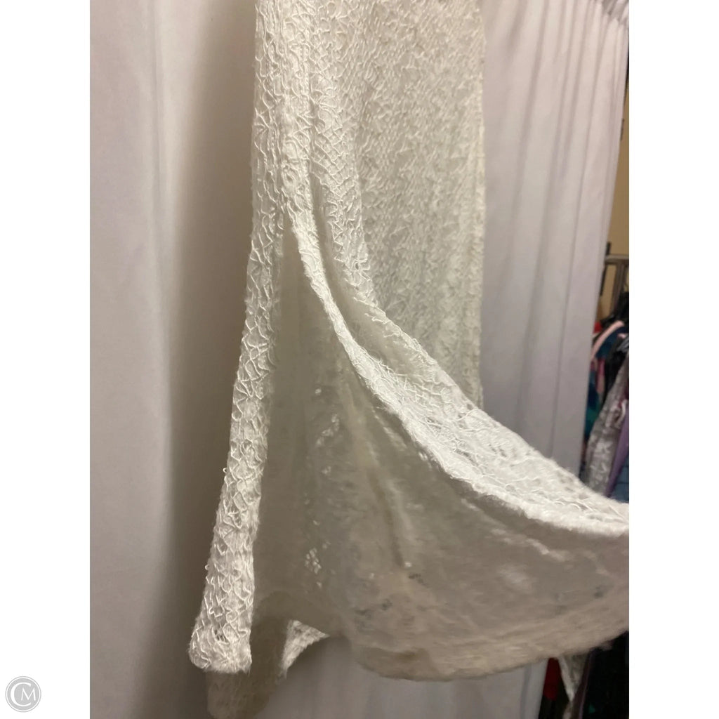 Top Long Sleeve By Cable And Gauge In White, Size: Xl