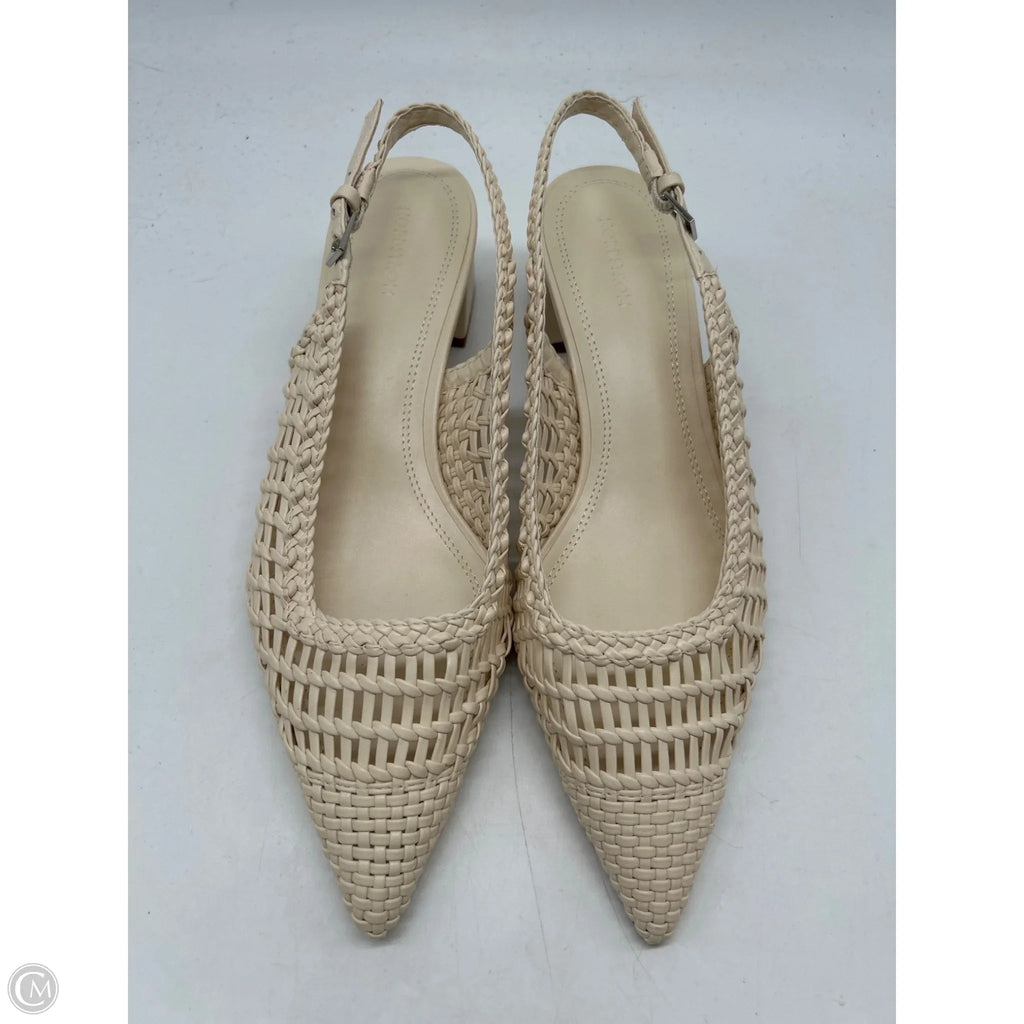 Shoes Heels Block By Nordstrom In Cream, Size: 7