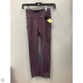 Athletic Leggings By Lululemon In Purple, Size: 0