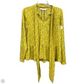 Blouse Long Sleeve By Loft In Floral Print, Size: Xs