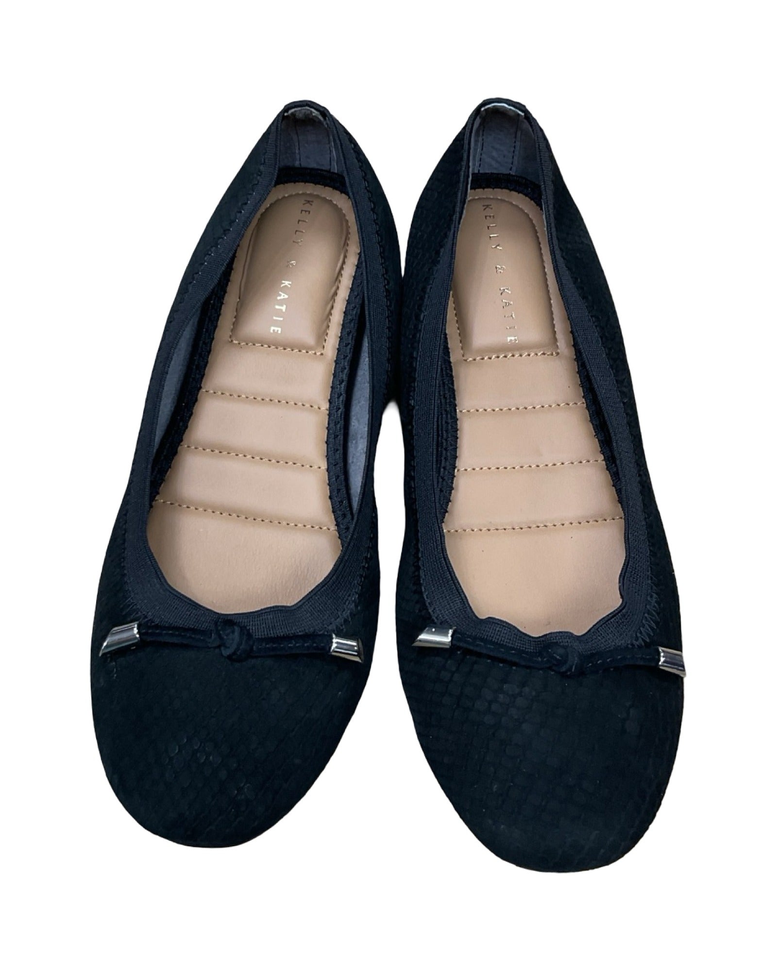 Shoes Flats By Kelly And Katie In Black, Size:7