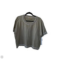 Sweater Short Sleeve By Michael By Michael Kors In Tan & White, Size: Xl