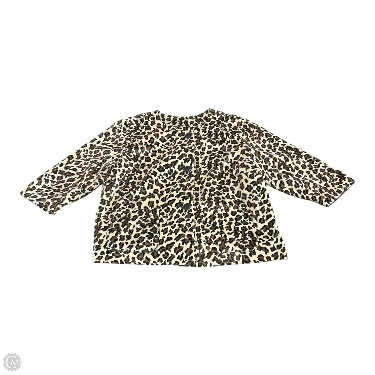 Coat Other By Clothes Mentor In Animal Print, Size: 1x