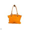 Handbag Leather By Valentina, Size: Large