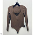 Bodysuit By Abercrombie And Fitch In Brown, Size: S
