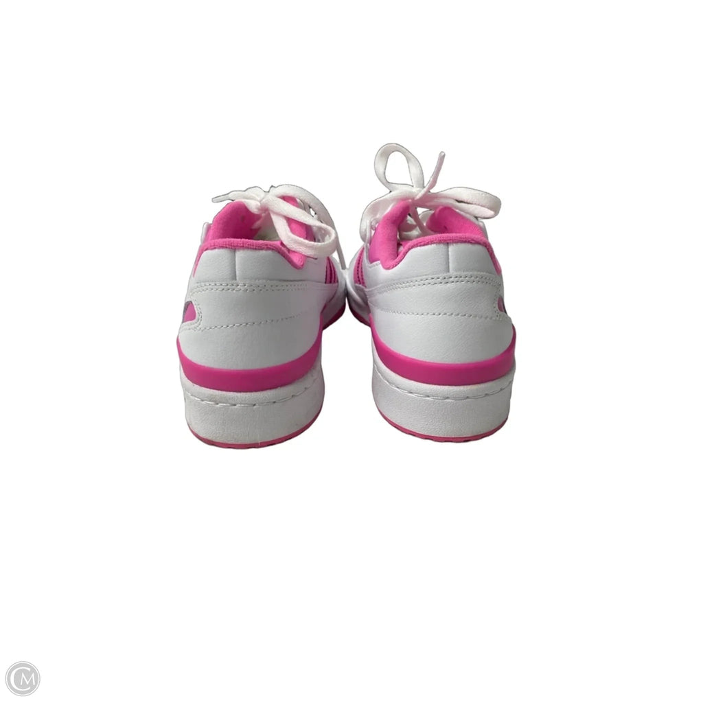 Shoes Sneakers By Adidas In Pink & White, Size: 7