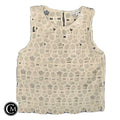 Top Sleeveless By Loft In Beige, Size: Xs