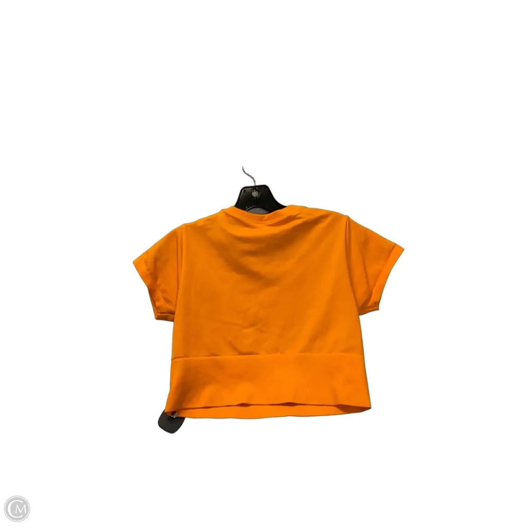 Athletic Top Short Sleeve By Aerie In Orange, Size: M