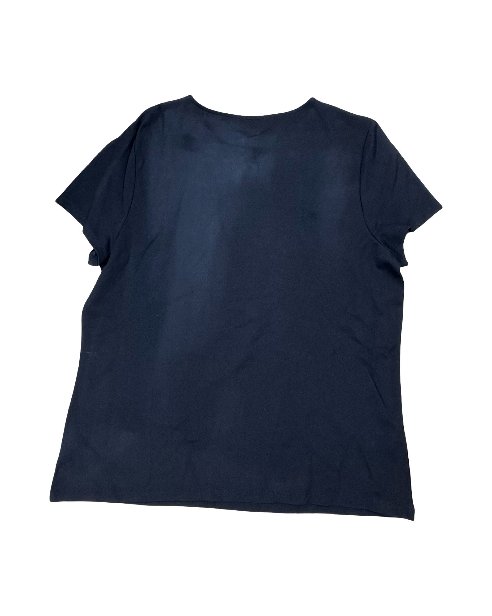 Top Ss By Liz Claiborne In Black, Size:Xl