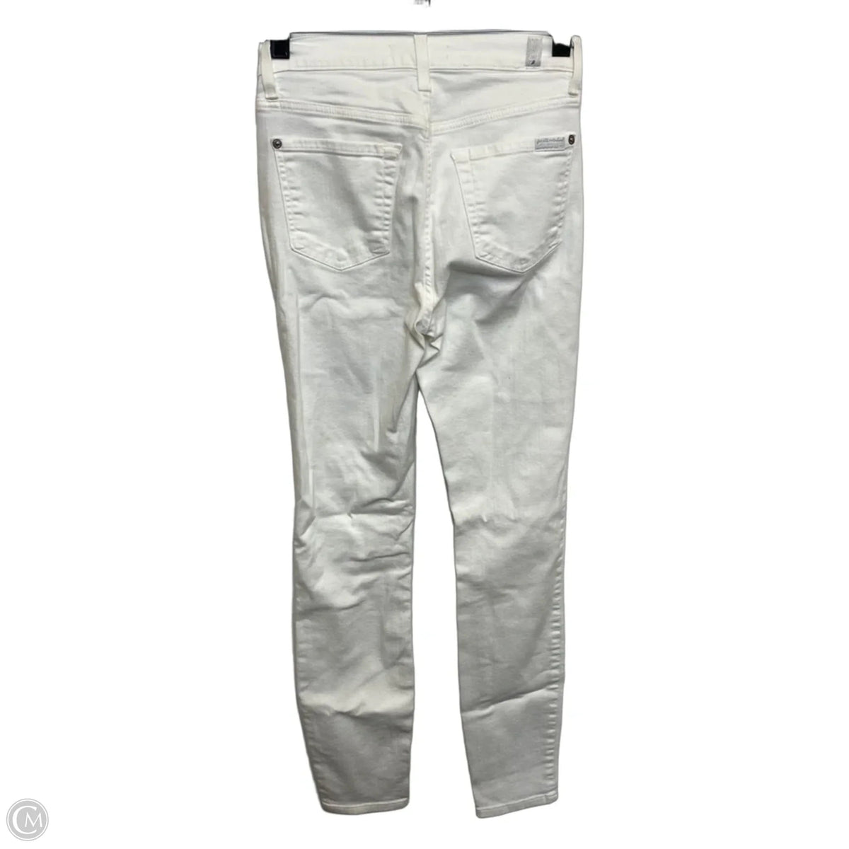 Jeans Designer By 7 For All Mankind In White, Size: Xxs