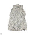 Athletic Top Long Sleeve Collar By Talbots In Grey, Size: M