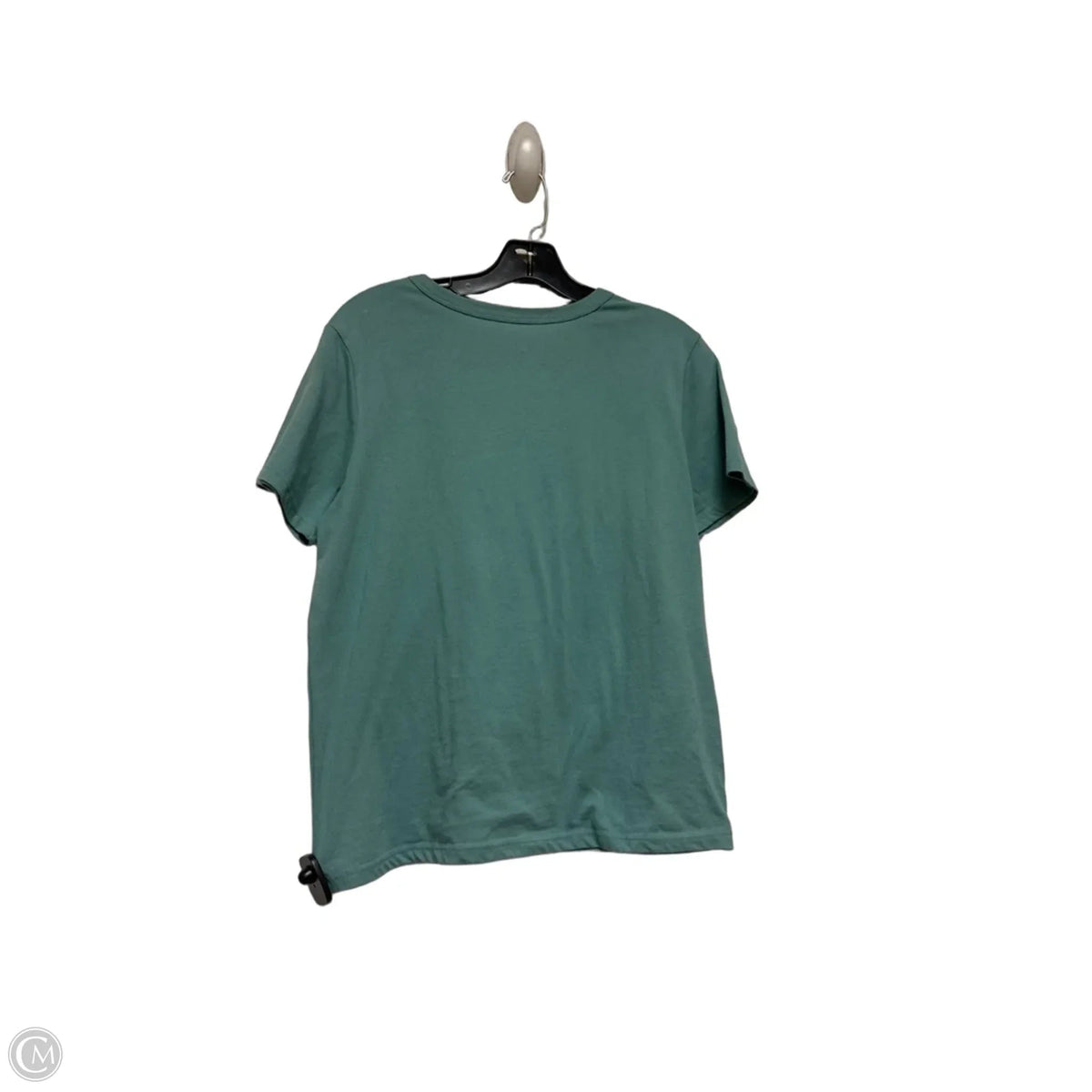 Top Short Sleeve Basic By Zoe And Liv In Teal, Size: M