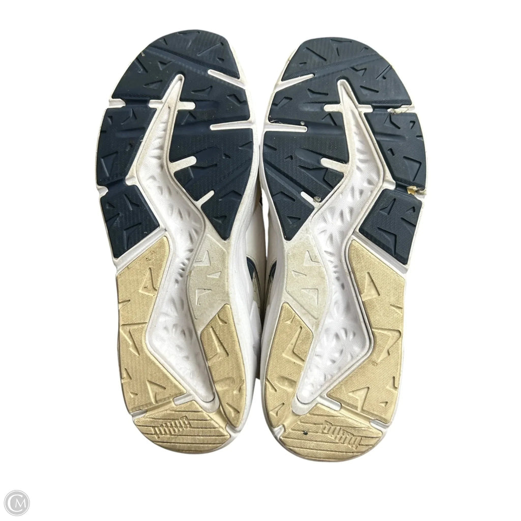Shoes Athletic By Puma In Blue & Cream, Size: 9