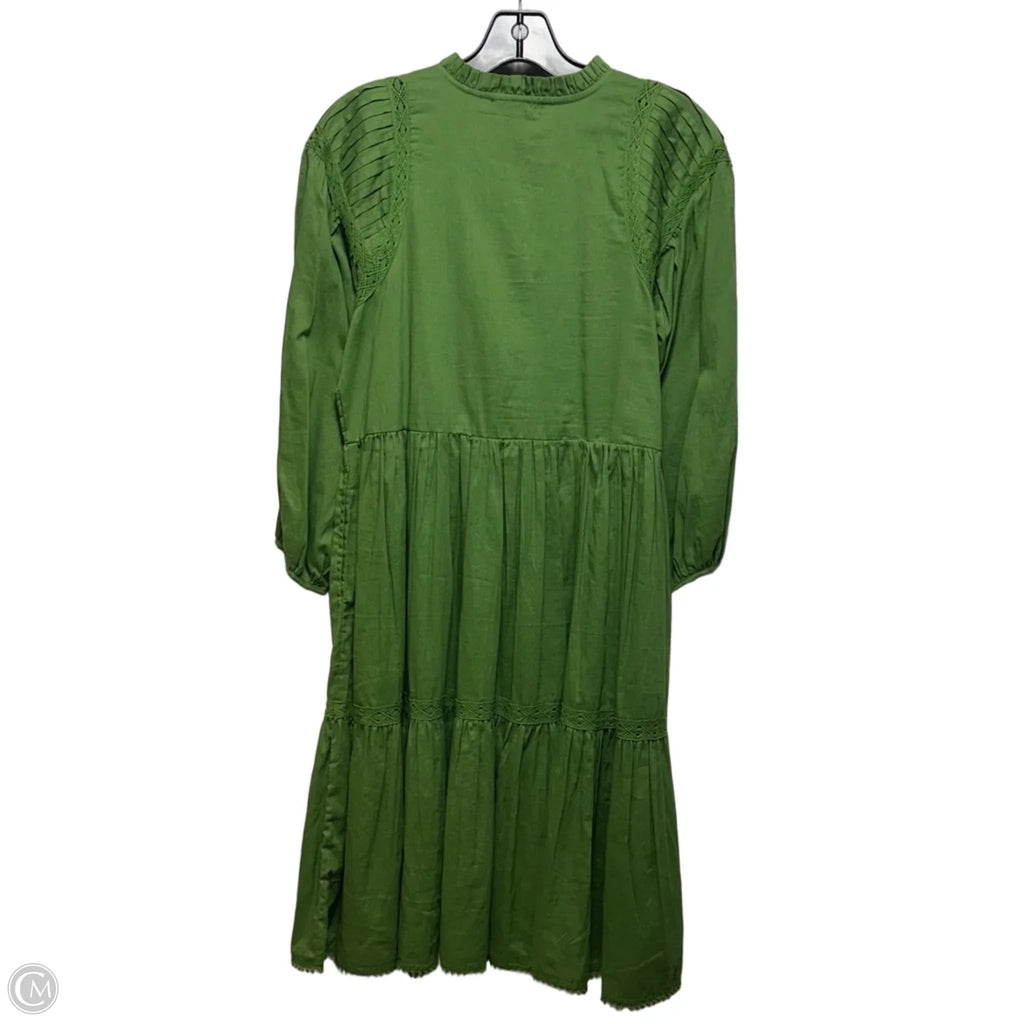 Dress Casual Midi By Karen Kane In Green, Size: XS