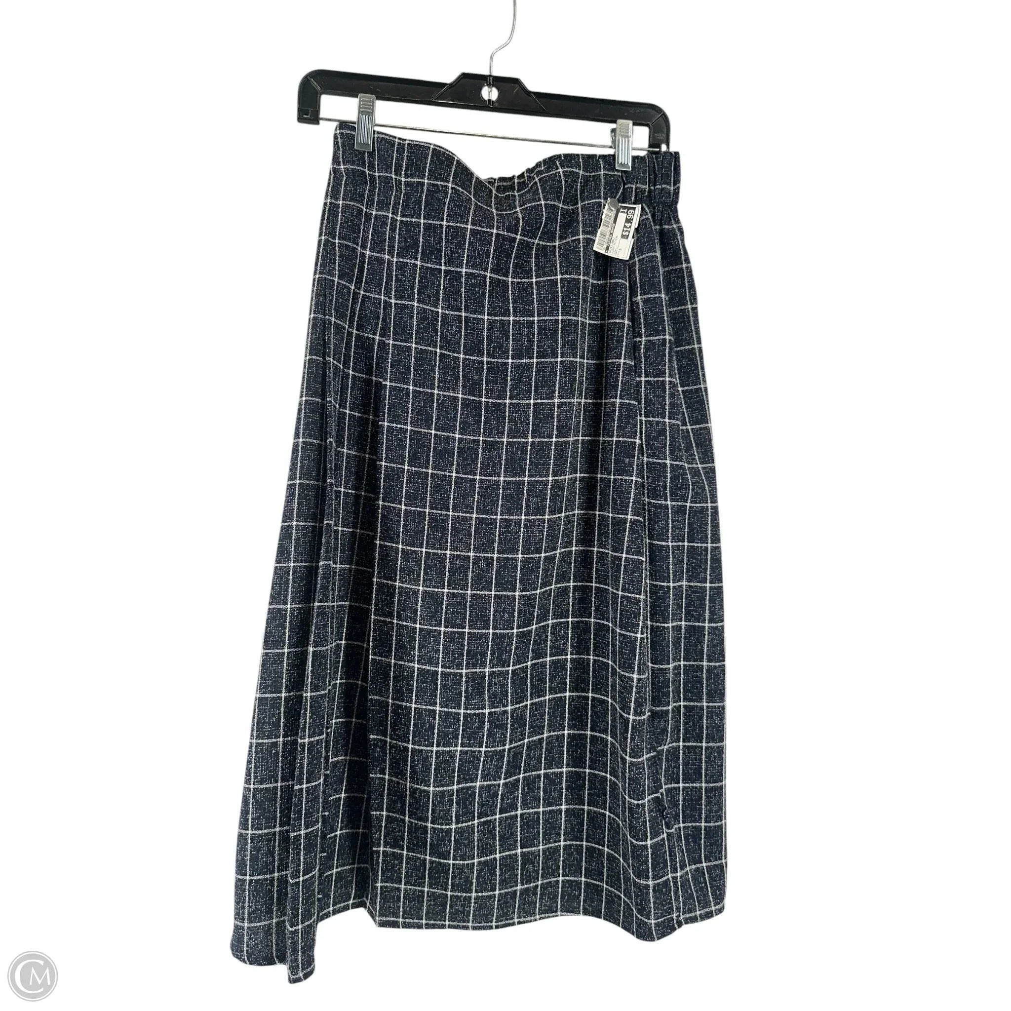 Skirt Maxi By Clothes Mentor In Plaid Pattern, Size: S