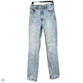 Jeans Straight By Abercrombie And Fitch In Blue Denim, Size: 0