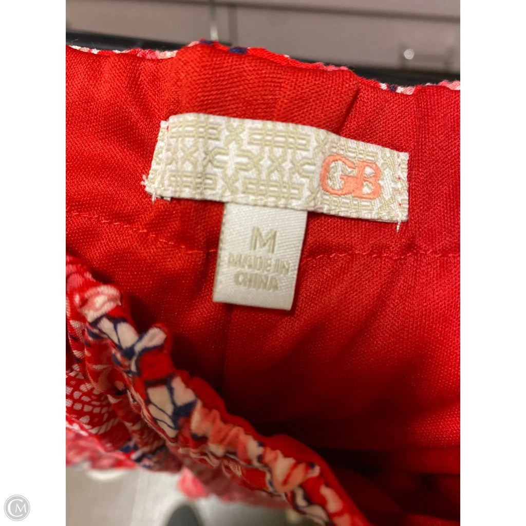 Shorts By Gb In Red, Size: 8