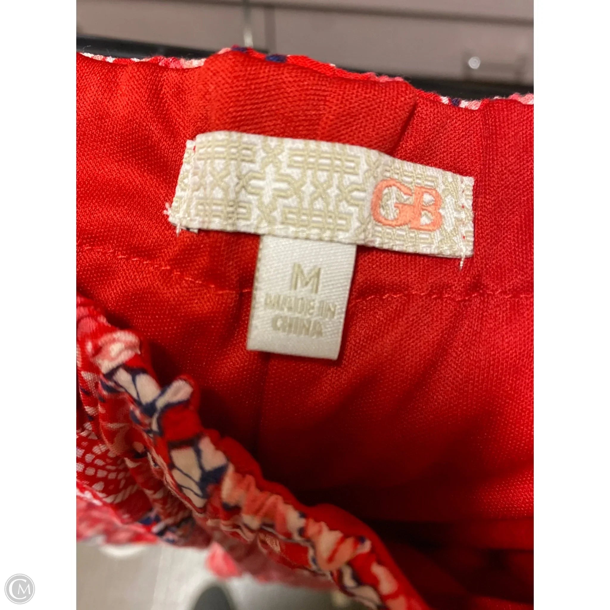Shorts By Gb In Red, Size: 8