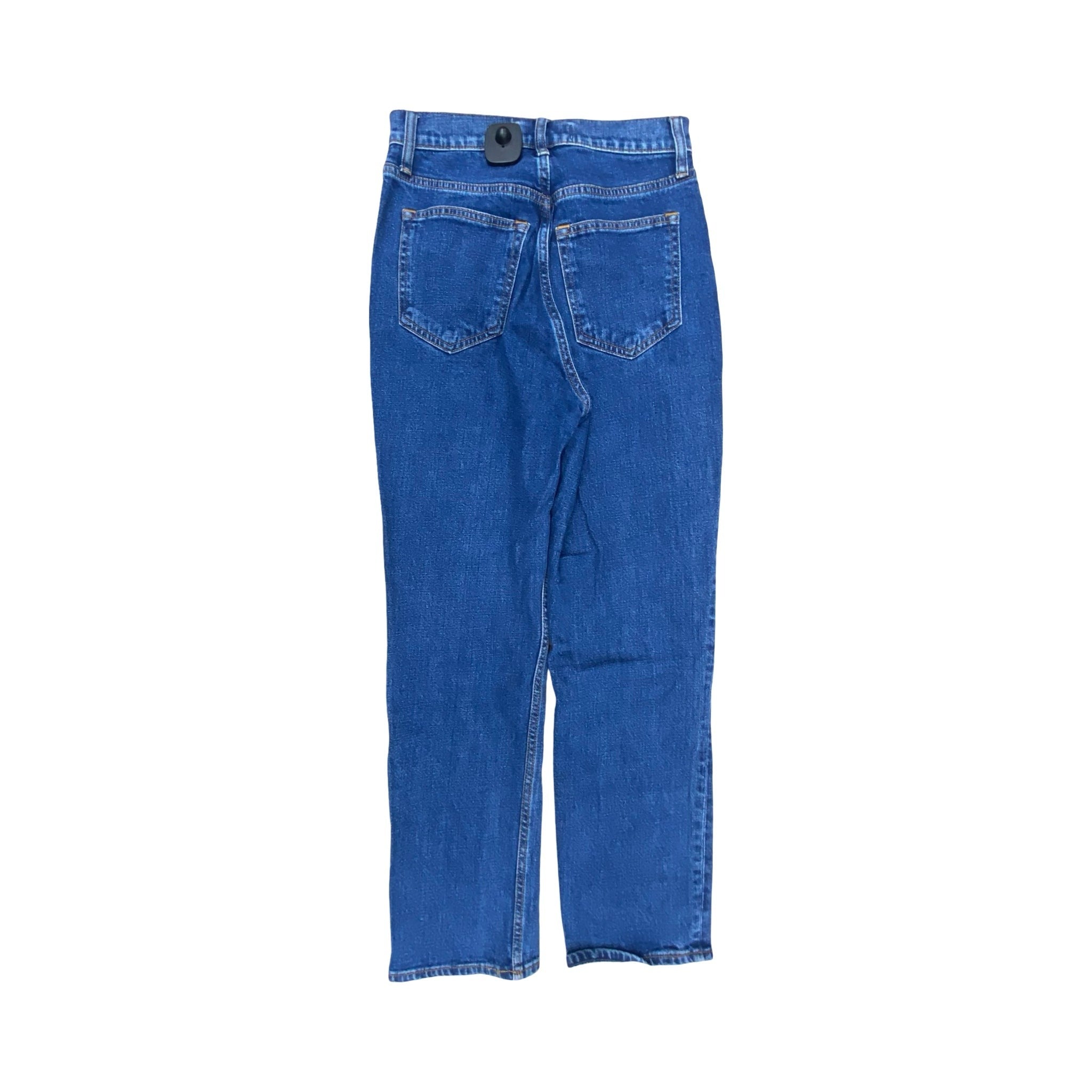 Jeans Straight By Abercrombie And Fitch In Blue, Size:2