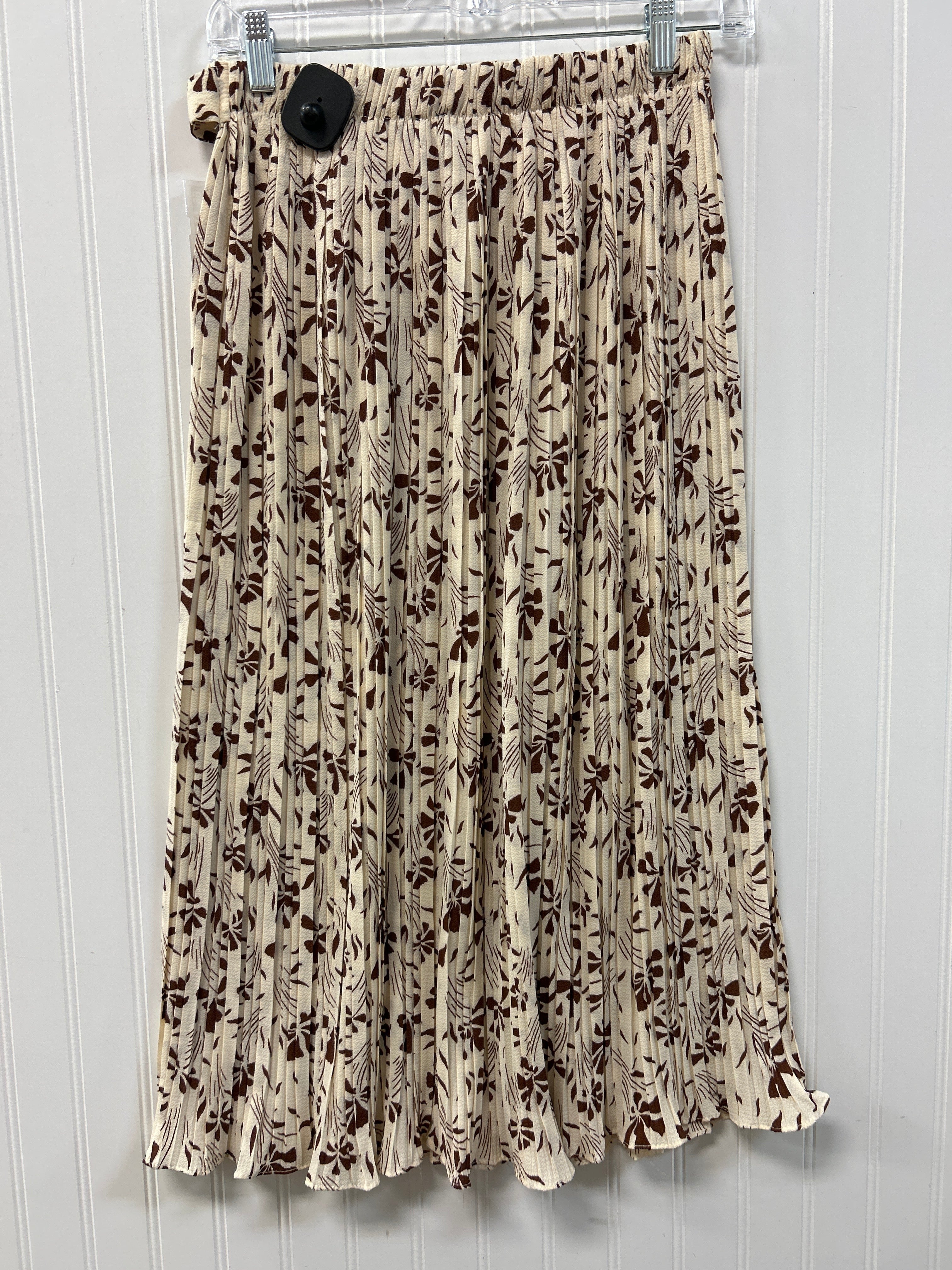 Skirt Maxi By Alice Blue In Cream, Size:S