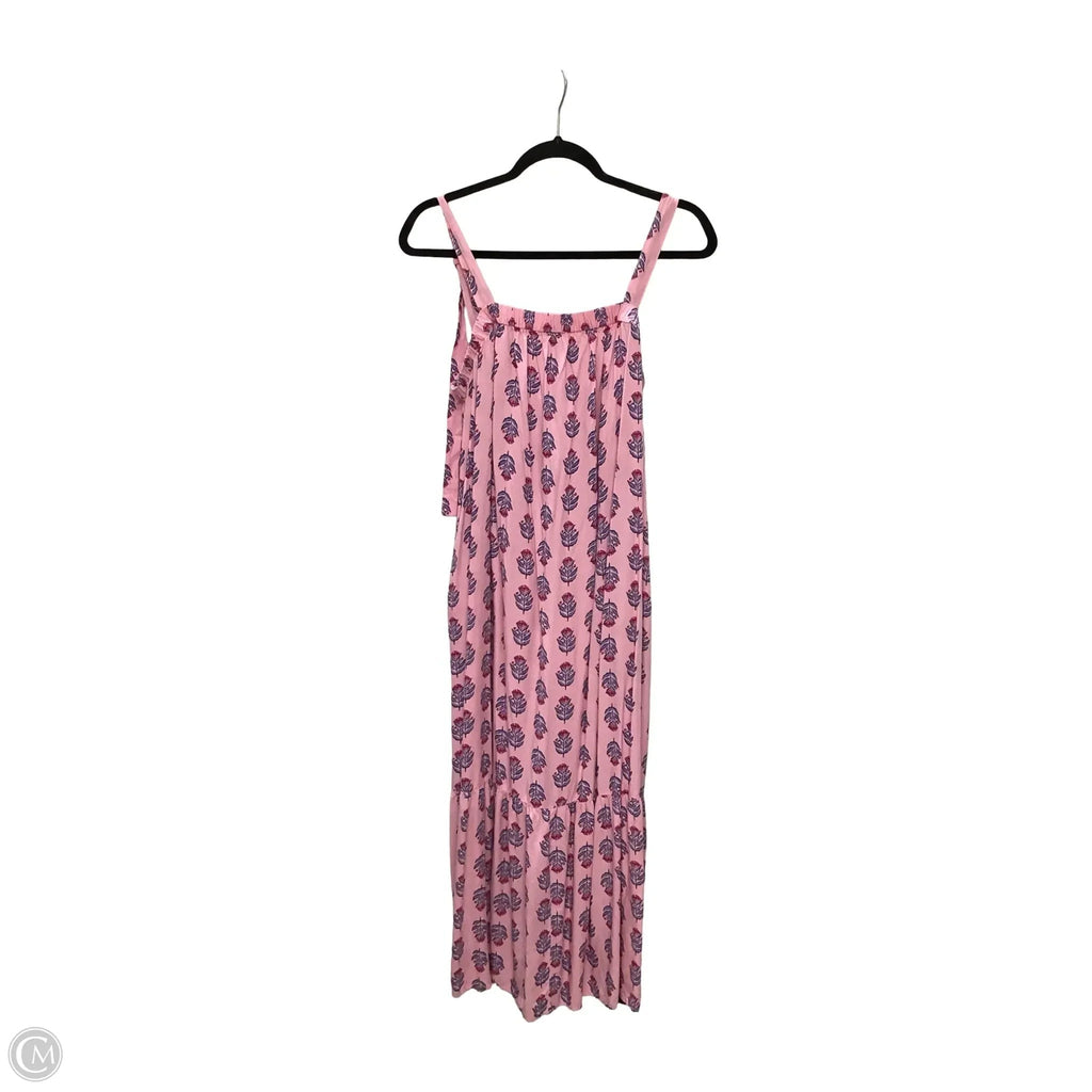 Dress Casual Midi By Old Navy In Pink, Size: M